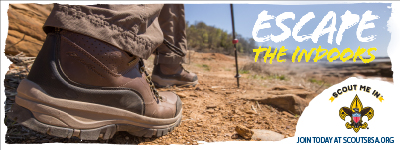 Escape the Great Indoors Facebook Cover image – Hiking